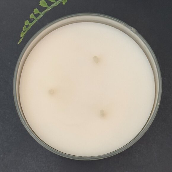 BBW Falling Flurries White Barn Bath & Body Works 3 Wick Candle - Picture 7 of 11